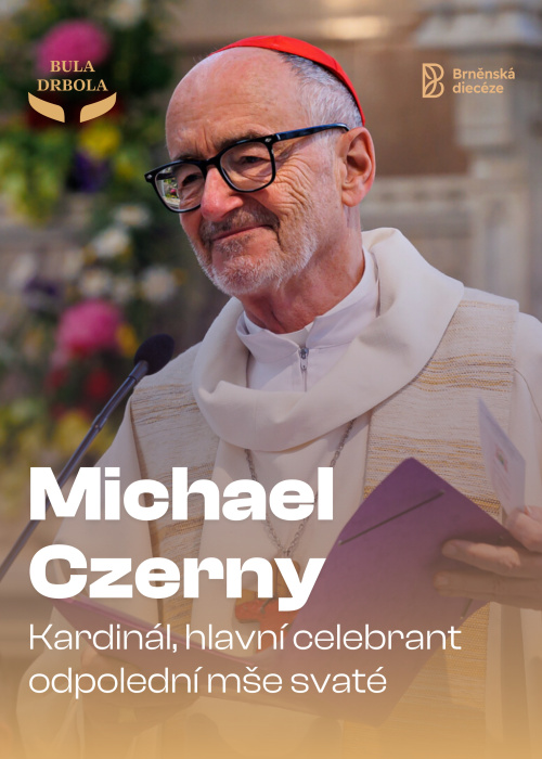 Michael Czerny - papežský legát, kardinál, hlavní celebrant slavnostní bohoslužby