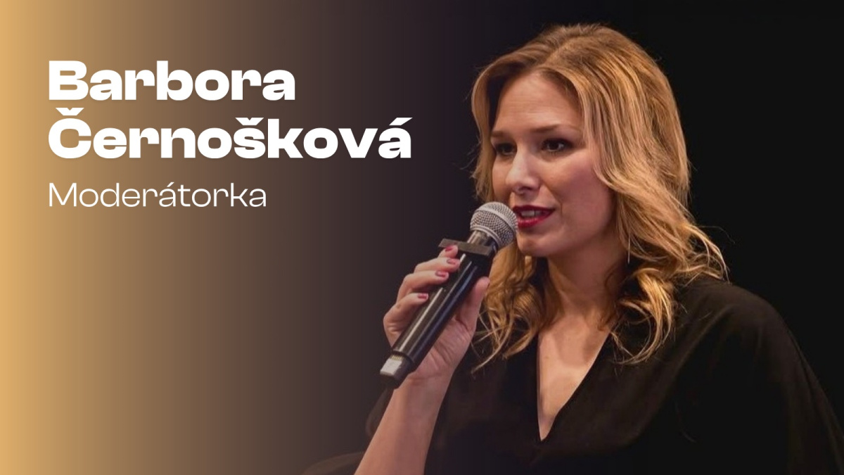 Barbora Černošková - moderátorka hlavního programu