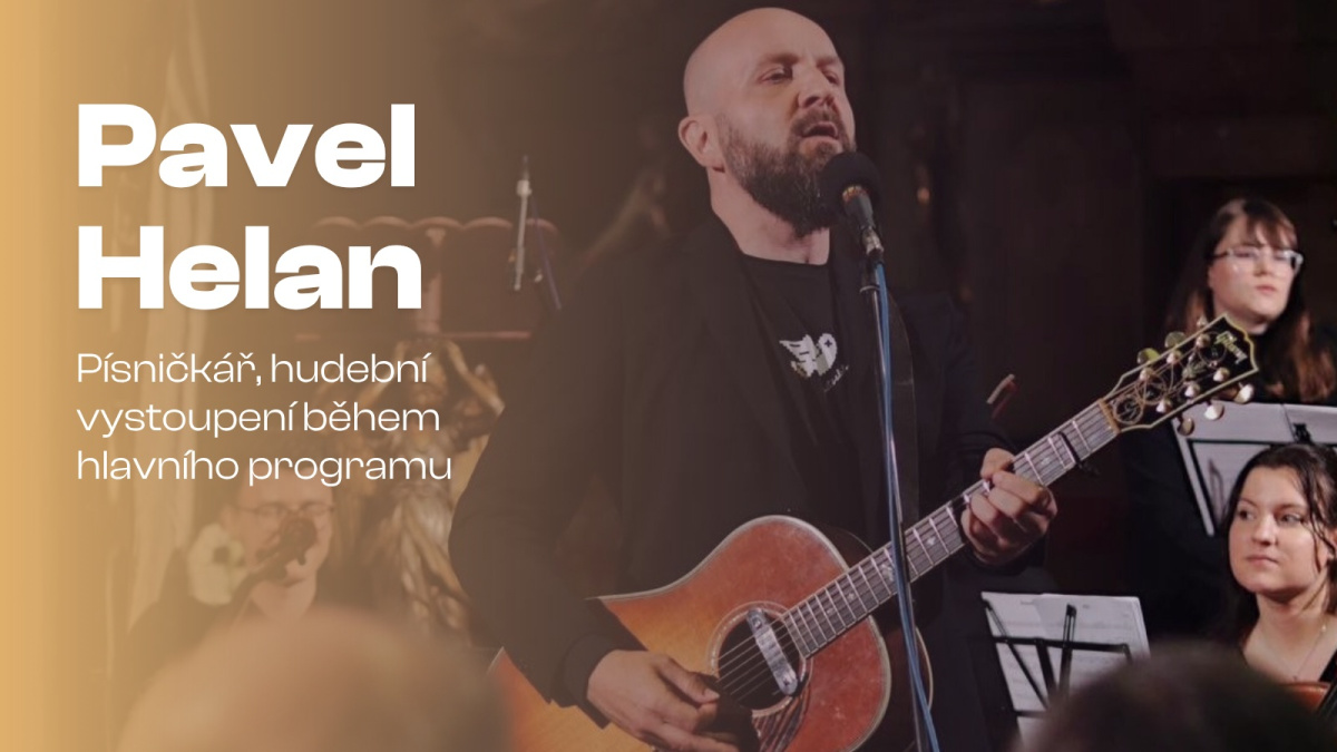 Pavel Helan - písničkář, jeden z účinkujících na dopoledním programu